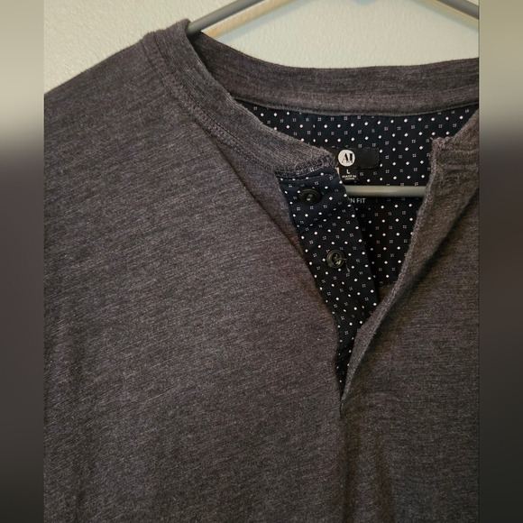 A&I Charcoal Gray Men's Shirt Size Large - Picture 3 of 4